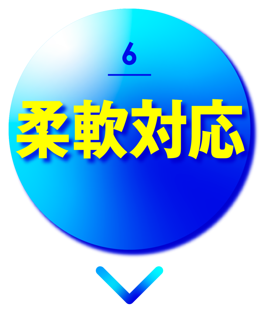 柔軟対応