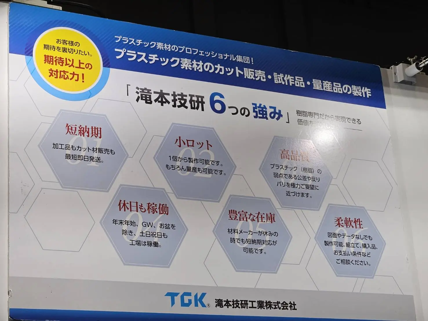 メカトロテックジャパン2025TGK6つの強み