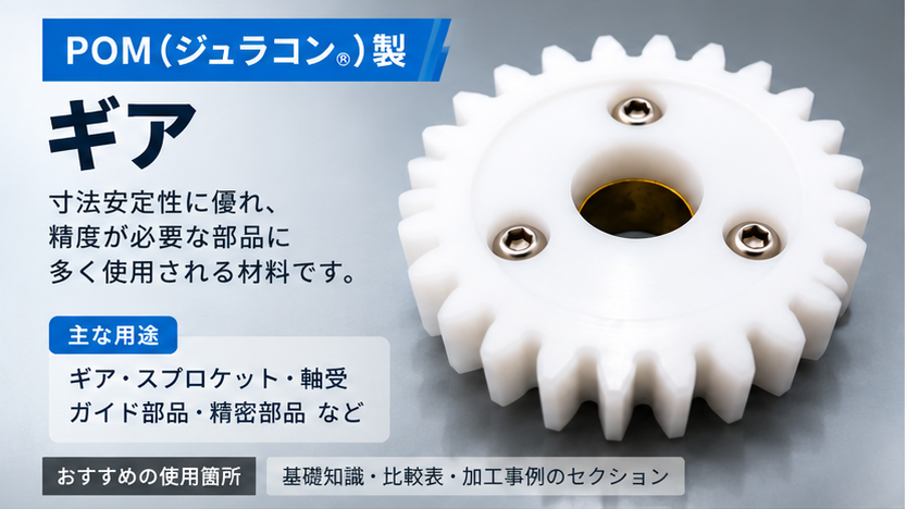 POM製ギア